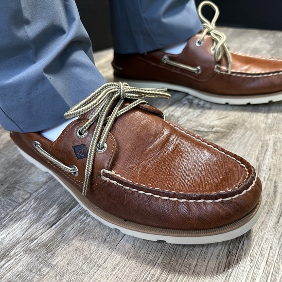 SPERRY MENS Boat Shoes Size 9 (42) Handsome Style and great LOOK 💎 - Picture 10 of 11